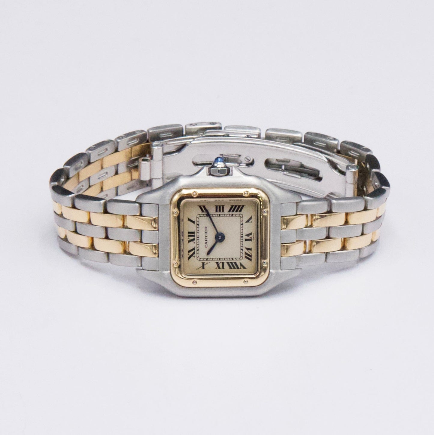 Cartier Panthere W25029B6 Two Rows Ladies Watch - Wristwatch