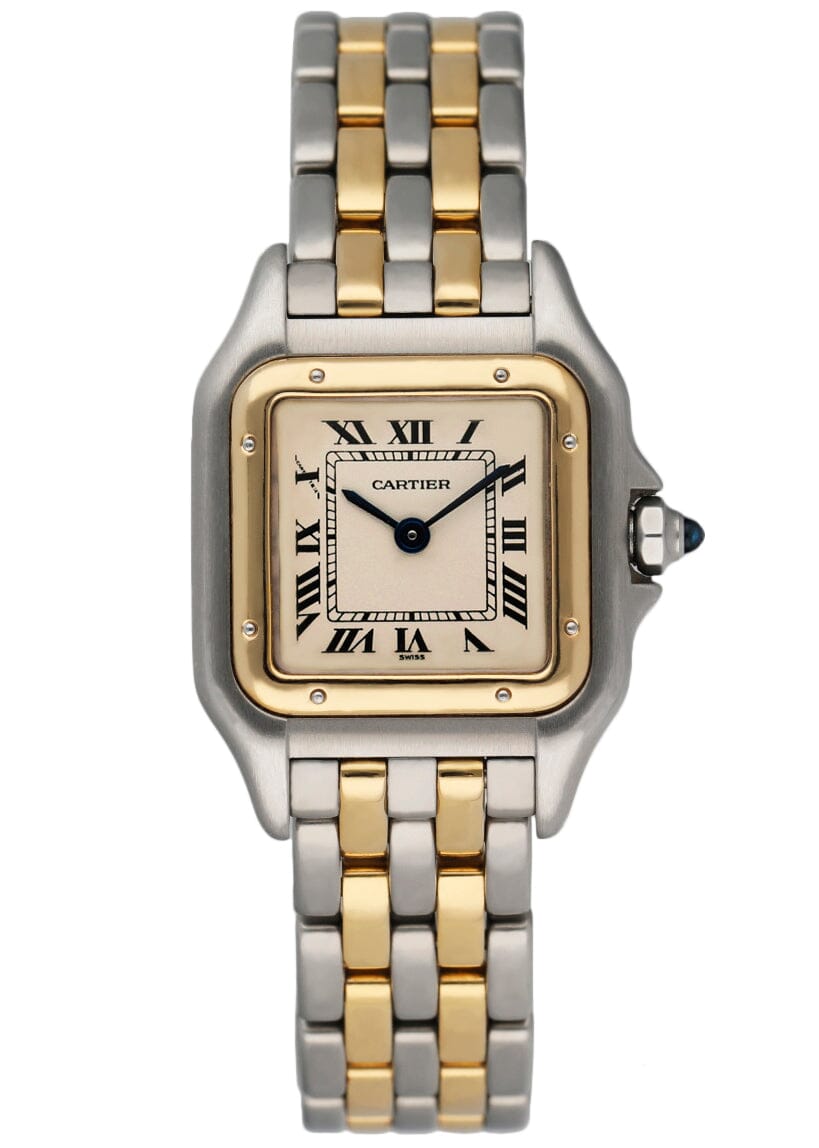 Cartier Panthere W25029B6 Two Rows Ladies Watch - Wristwatch
