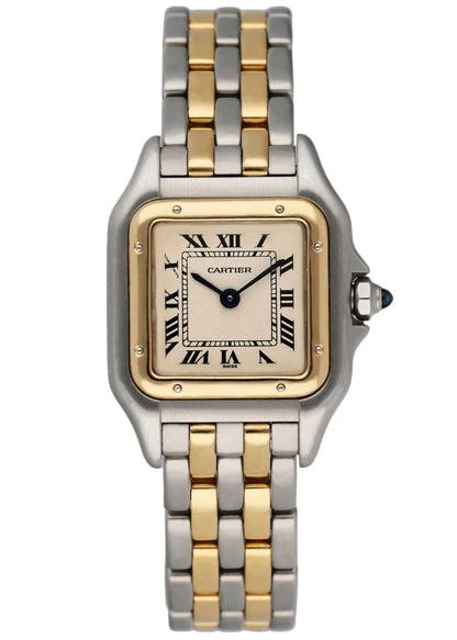 Cartier Panthere W25029B6 Two Rows Ladies Watch - Wristwatch