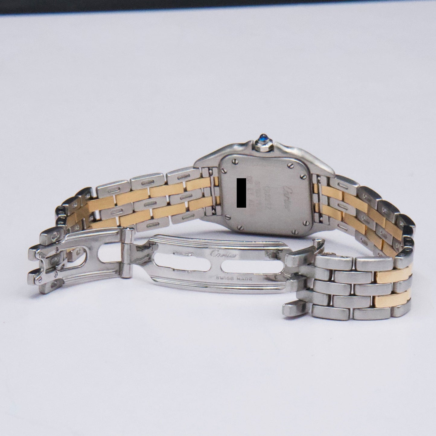 Cartier Panthere W25029B6 Two Rows Ladies Watch - Wristwatch