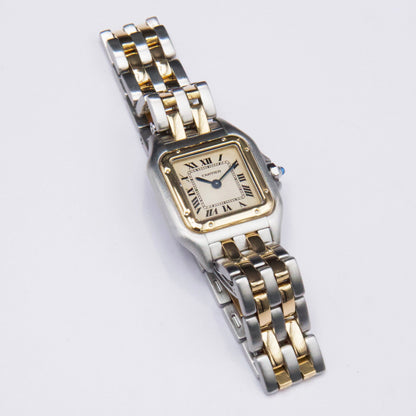 Cartier Panthere W25029B6 Two Rows Ladies Watch - Wristwatch