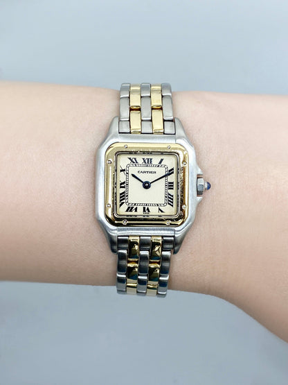 Cartier Panthere W25029B6 Two Rows Ladies Watch - Watches