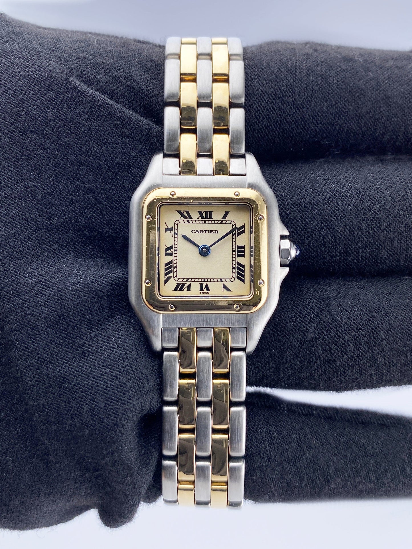Cartier Panthere W25029B6 Two Rows Ladies Watch - Watches