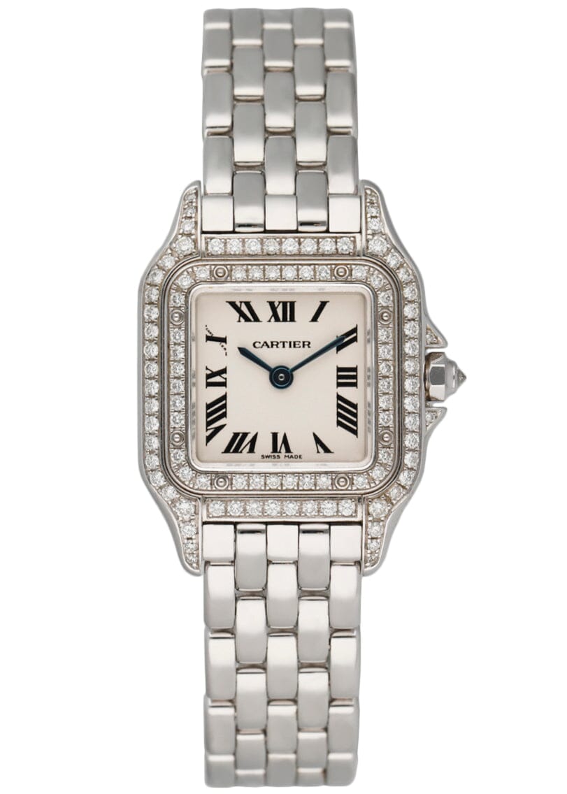 Cartier Panthere WF3118F3 18K White Gold Watch - Wristwatch