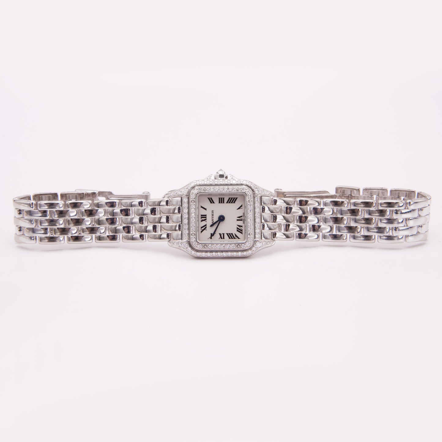 Cartier Panthere WF3118F3 18K White Gold Watch - Wristwatch