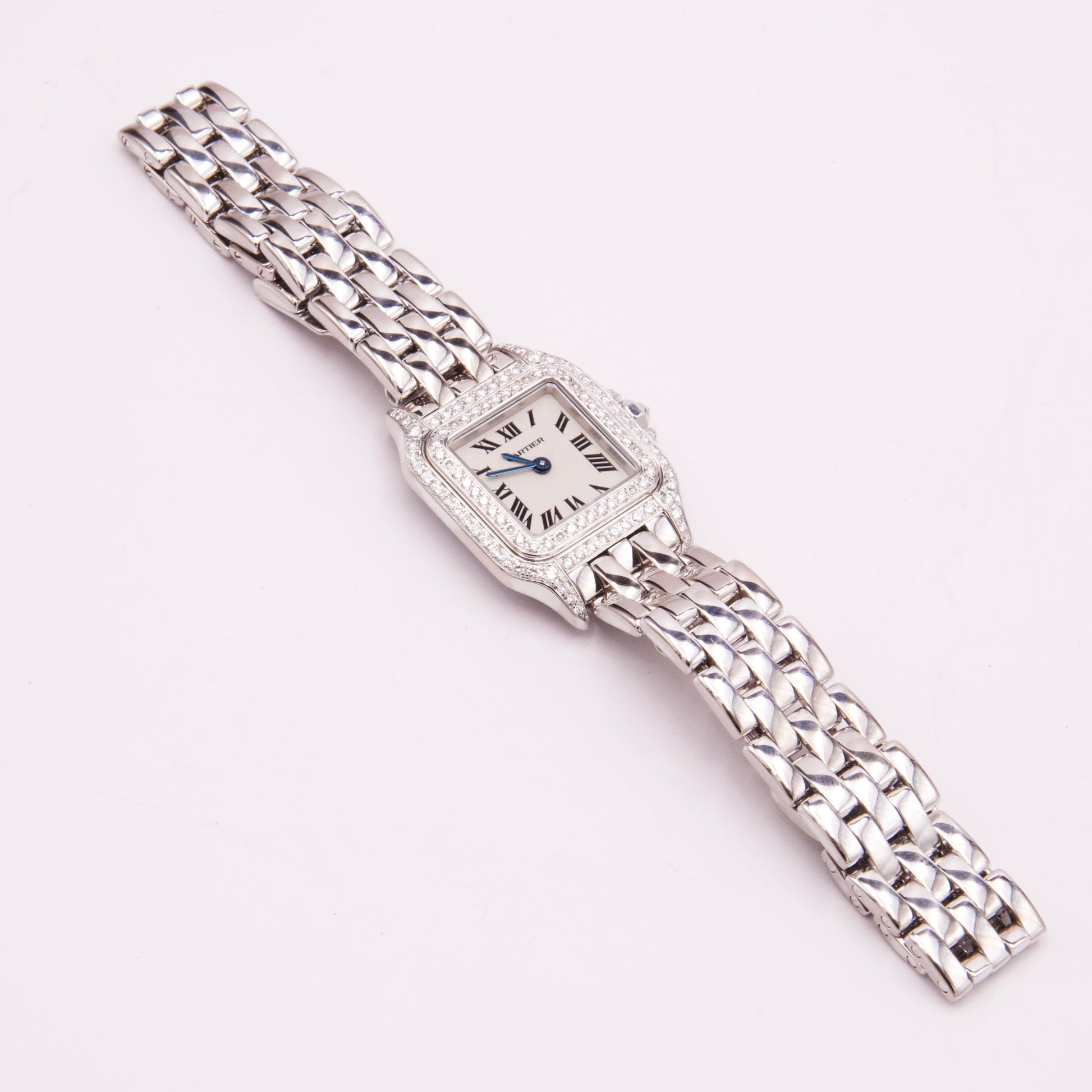 Cartier Panthere WF3118F3 18K White Gold Watch - Wristwatch