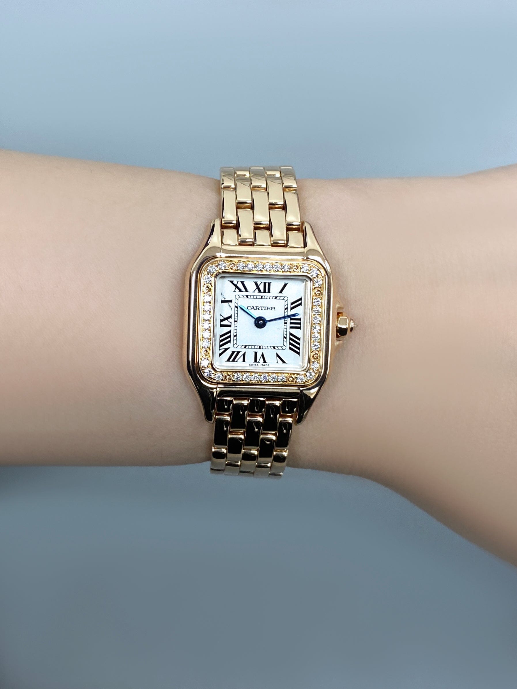 Cartier Panthere WJPN0008 Diamond Rose Gold Ladies Watch - Watches