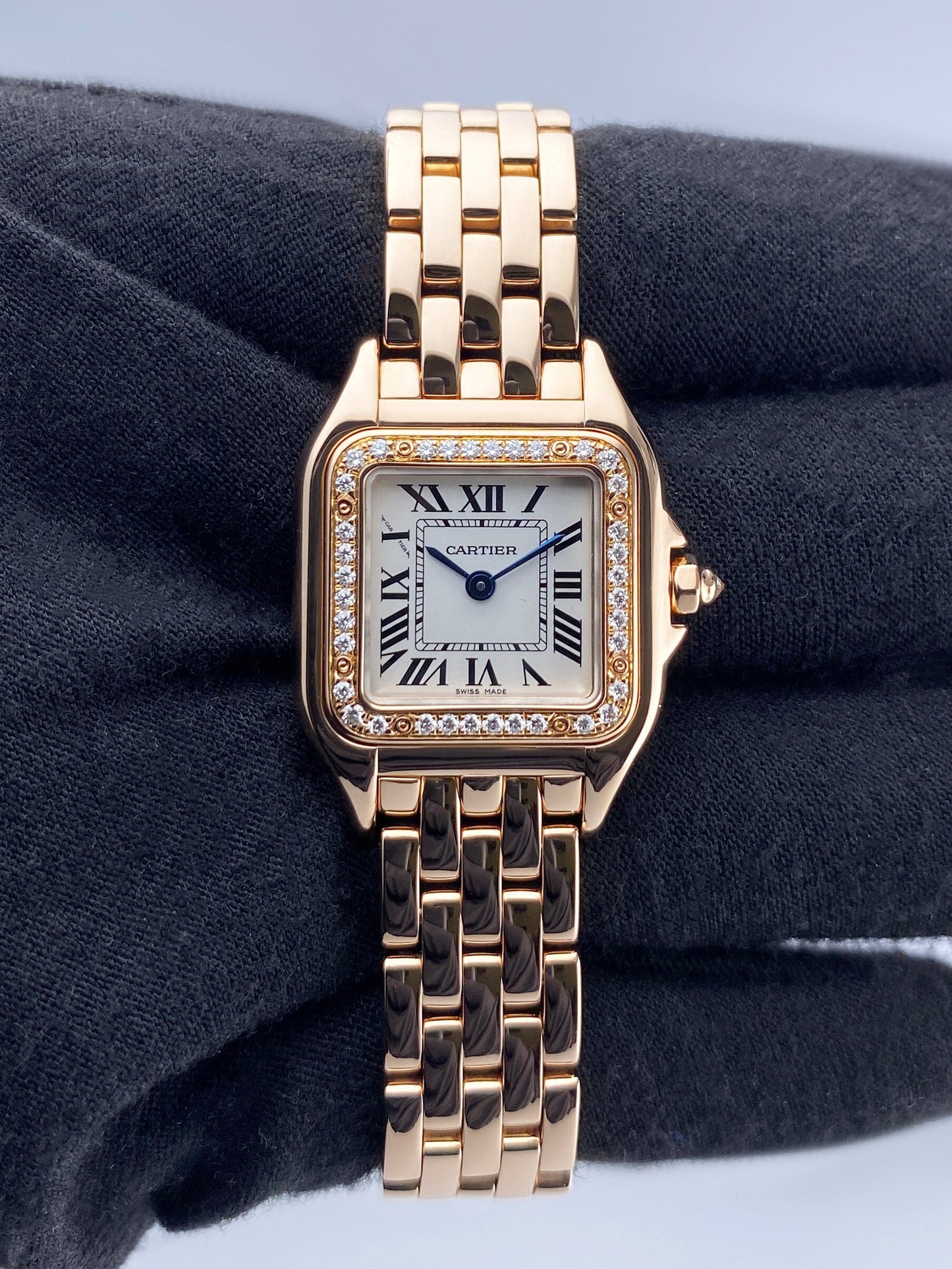 Cartier Panthere WJPN0008 Diamond Rose Gold Ladies Watch - Watches