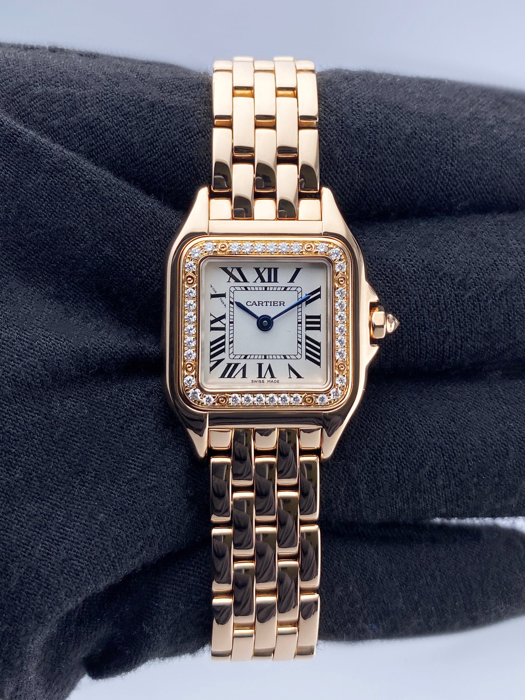 Cartier Panthere WJPN0008 Diamond Rose Gold Ladies Watch - Watches