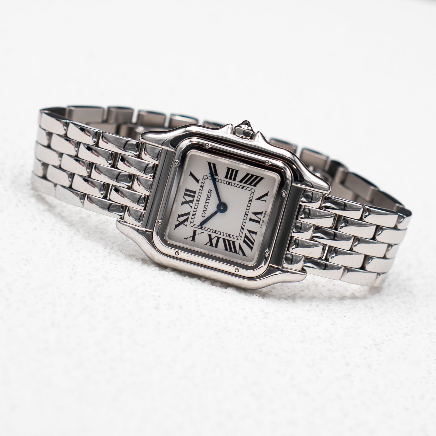 Cartier Panthere WSPN0007 Medium Steel Ladies Watch Box Papers - Watches