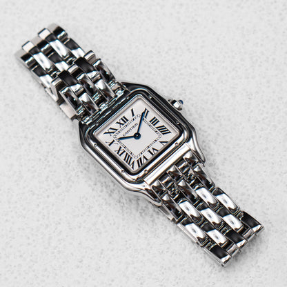 Cartier Panthere WSPN0007 Medium Steel Ladies Watch Box Papers - Watches
