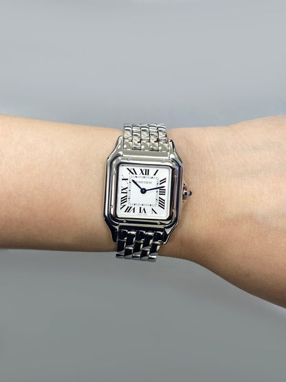 Cartier Panthere WSPN0007 Medium Steel Ladies Watch Box Papers - Watches
