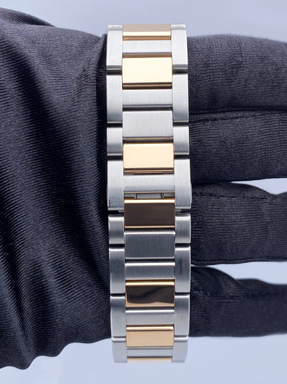 Cartier Pasha W2PA0008 18K Rose Gold Steel Watch Mens Box Papers - Watches