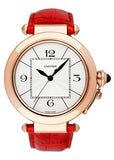 Cartier Pasha W3019051 18K Rose Gold Mens Watch Box Papers - Watches