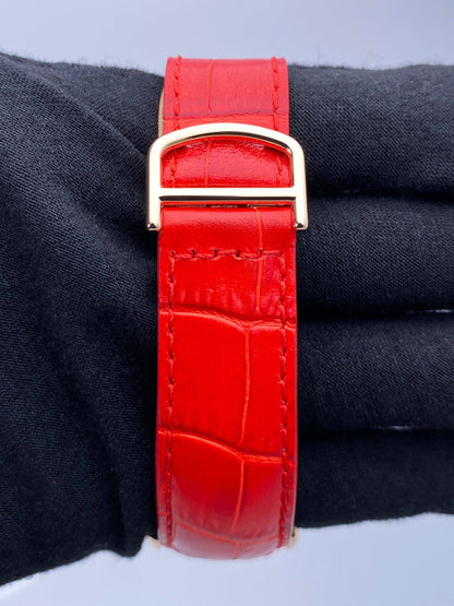 Cartier Pasha W3019051 18K Rose Gold Mens Watch Box Papers - Watches