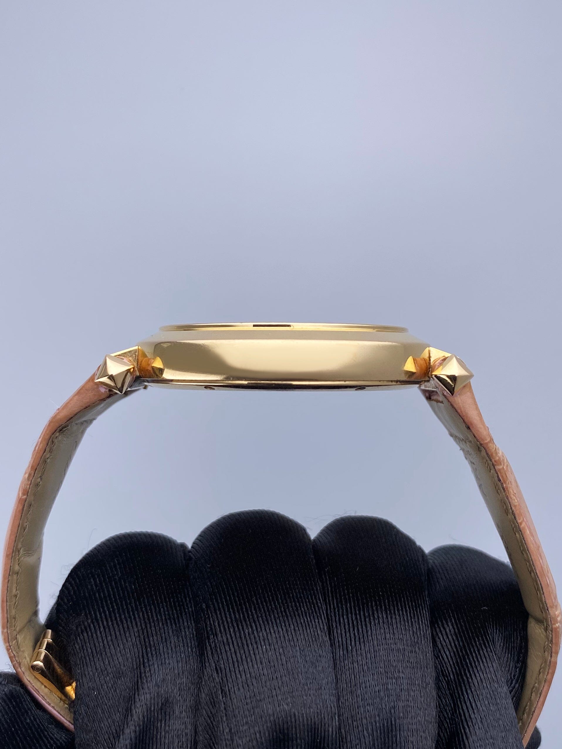 Cartier Pasha W3019351 18K Rose Gold Mens Watch - Watches