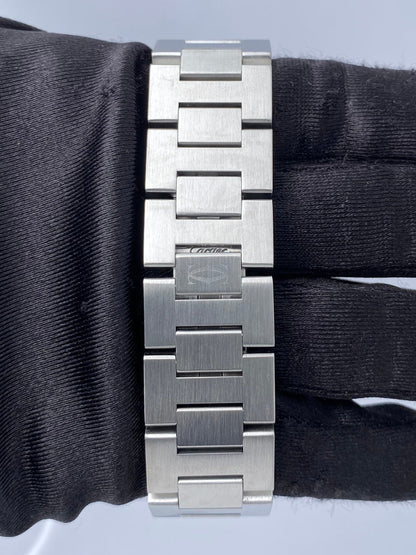 Cartier Pasha W31039M7 White Dial Chronograph Mens Watch - Watches
