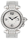 Cartier Pasha WJ11924G Rhodiumized White Gold Ladies Watch - Virtual