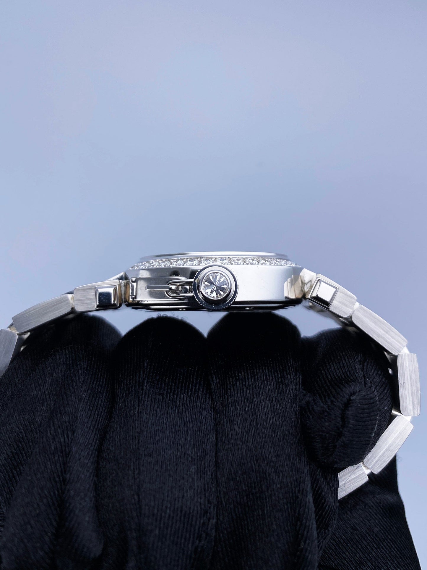 Cartier Pasha WJ11924G Rhodiumized White Gold Ladies Watch - Virtual
