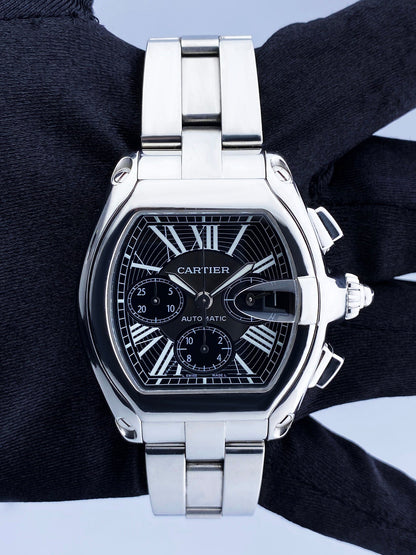 Cartier Roadster GGC98000 / 2618 Black Dial Mens Watch - Watches