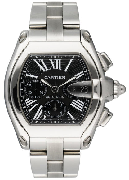Cartier Roadster GGC98000 / 2618 Black Dial Mens Watch - Watches