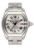 Cartier Roadster W62000V3 Stainless Steel Mens Watch - Watches