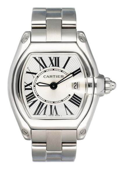 Cartier Roadster W62016V3 Stainless Steel Ladies Watch - Virtual
