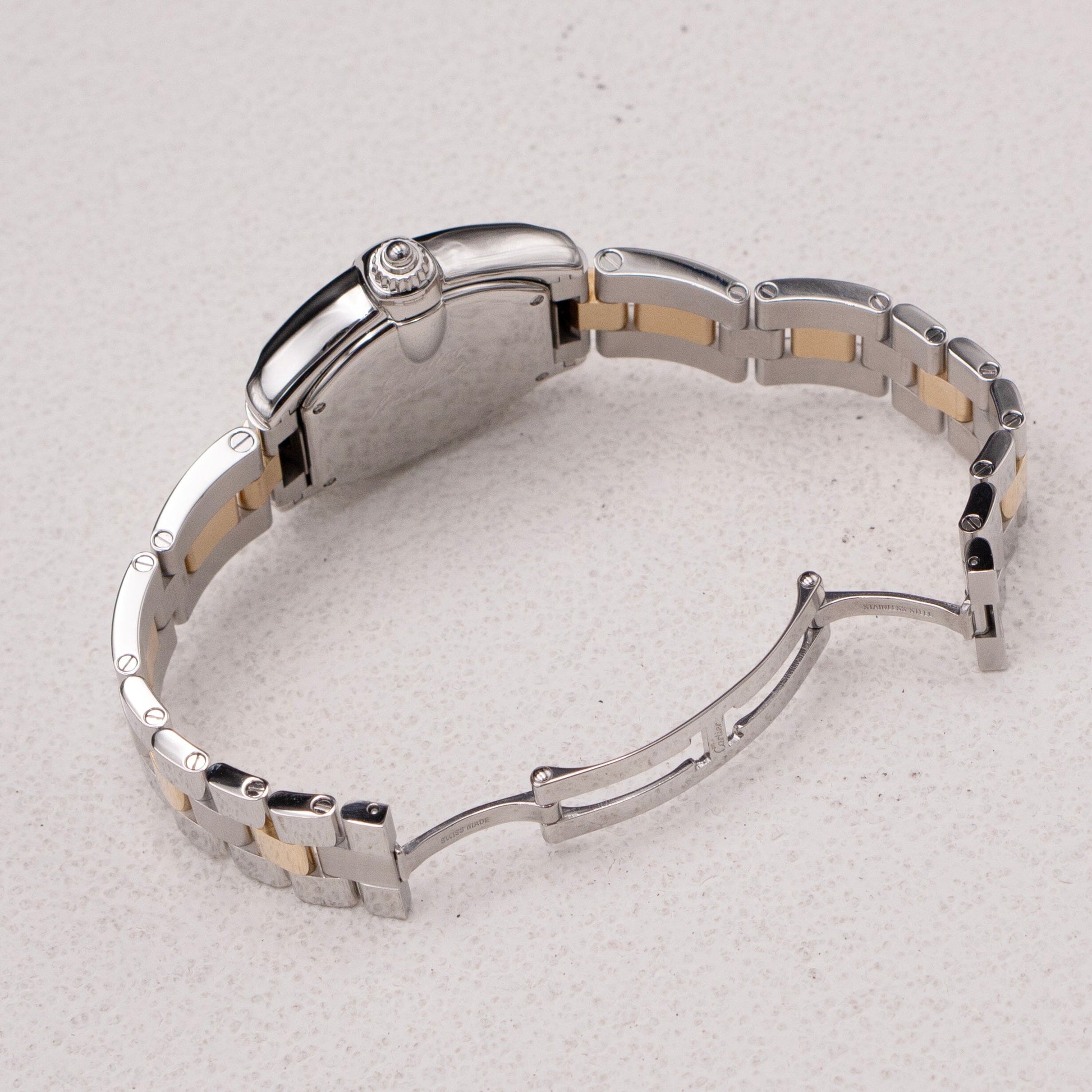 Cartier Roadster W62026Y4 Two Tone Yellow Gold Ladies Watch - Watches