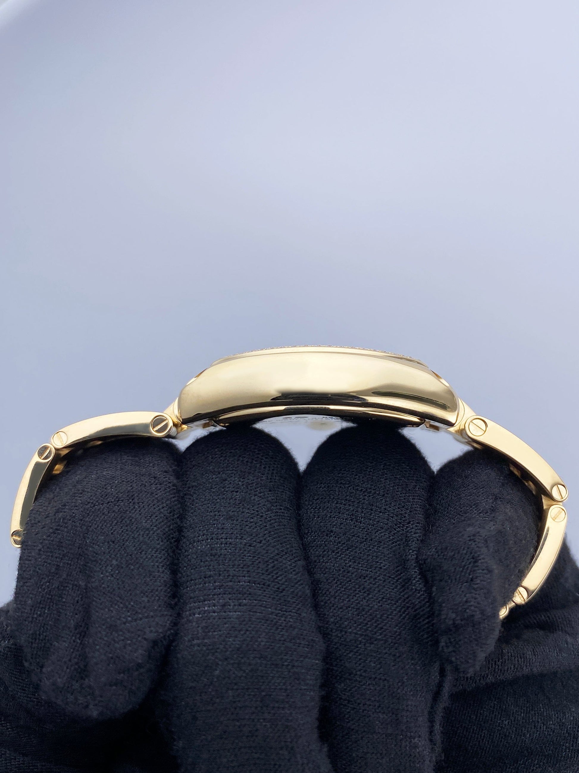 Cartier Roadster WE5001X1 Diamond Yellow Gold Ladies Watch - Watches