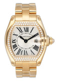 Cartier Roadster WE5001X1 Diamond Yellow Gold Ladies Watch - Watches