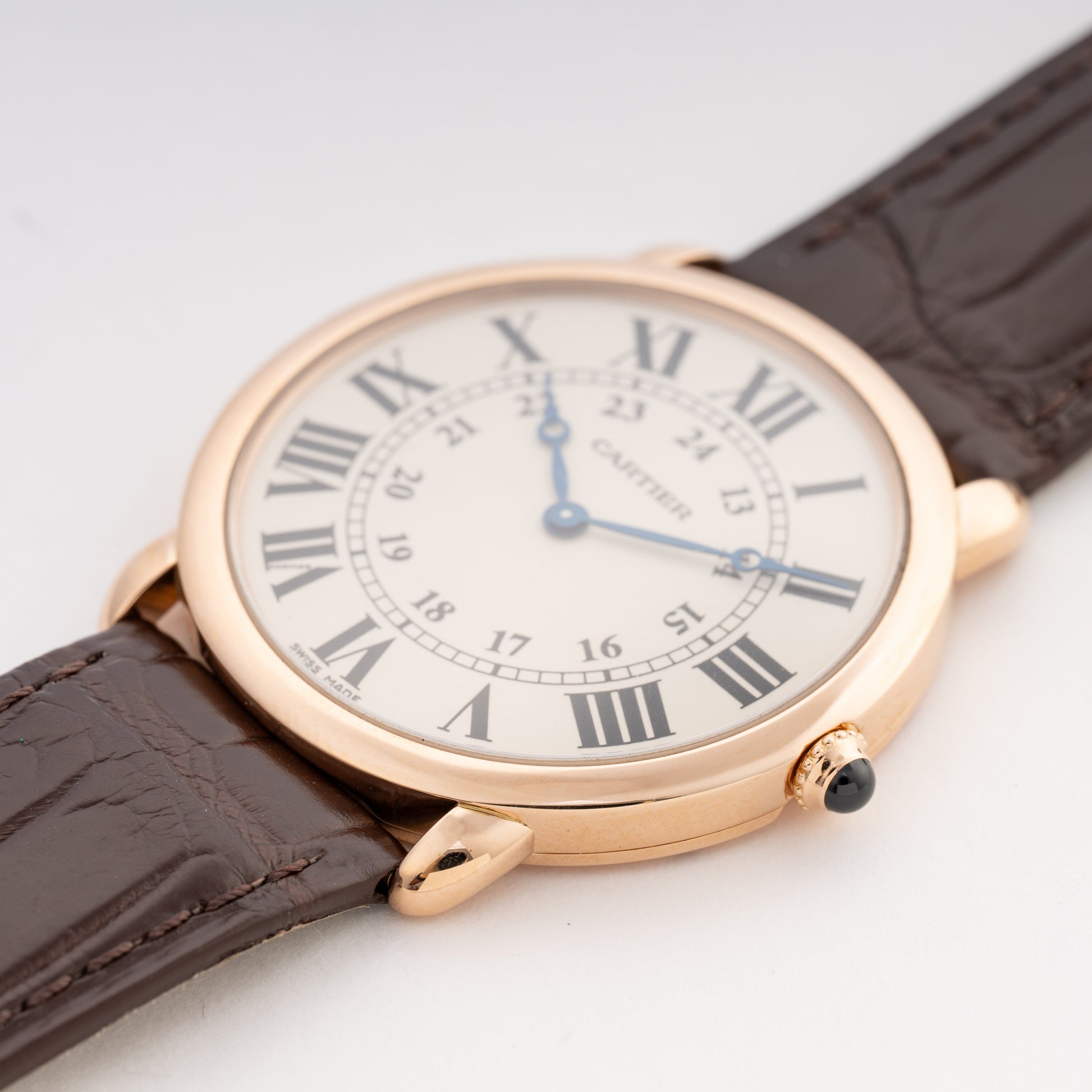 Cartier Ronde Louis W6800251 18K Rose Gold Watch - Watches