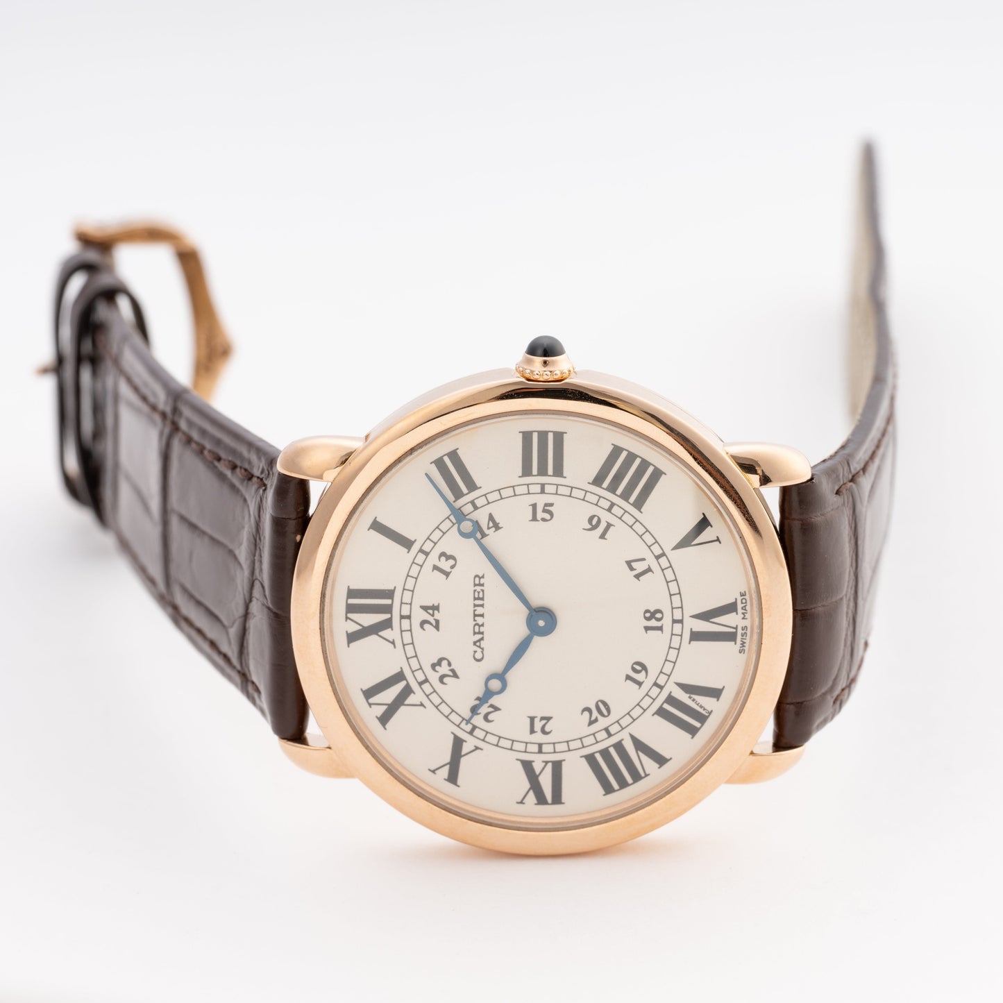 Cartier Ronde Louis W6800251 18K Rose Gold Watch - Watches