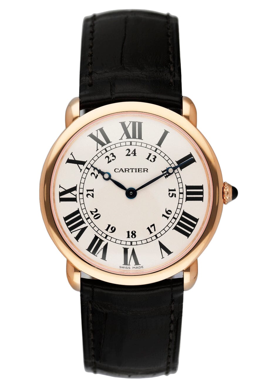 Cartier Ronde Louis W6800251 18K Rose Gold Watch - Watches