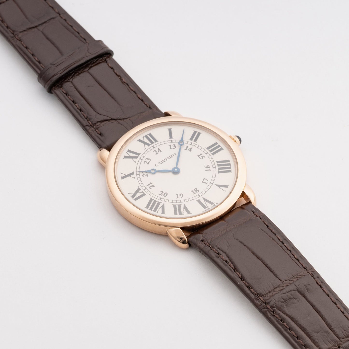 Cartier Ronde Louis W6800251 18K Rose Gold Watch - Watches
