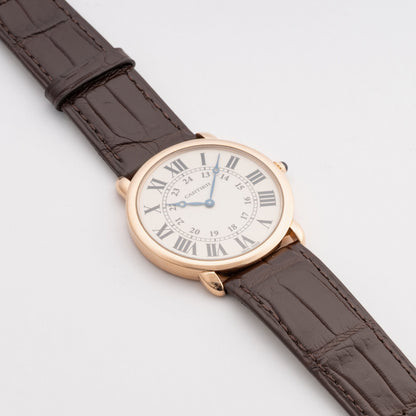 Cartier Ronde Louis W6800251 18K Rose Gold Watch - Watches