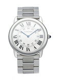 Cartier Ronde Solo W6701005 Silver Dial Mens Watch - Wristwatch