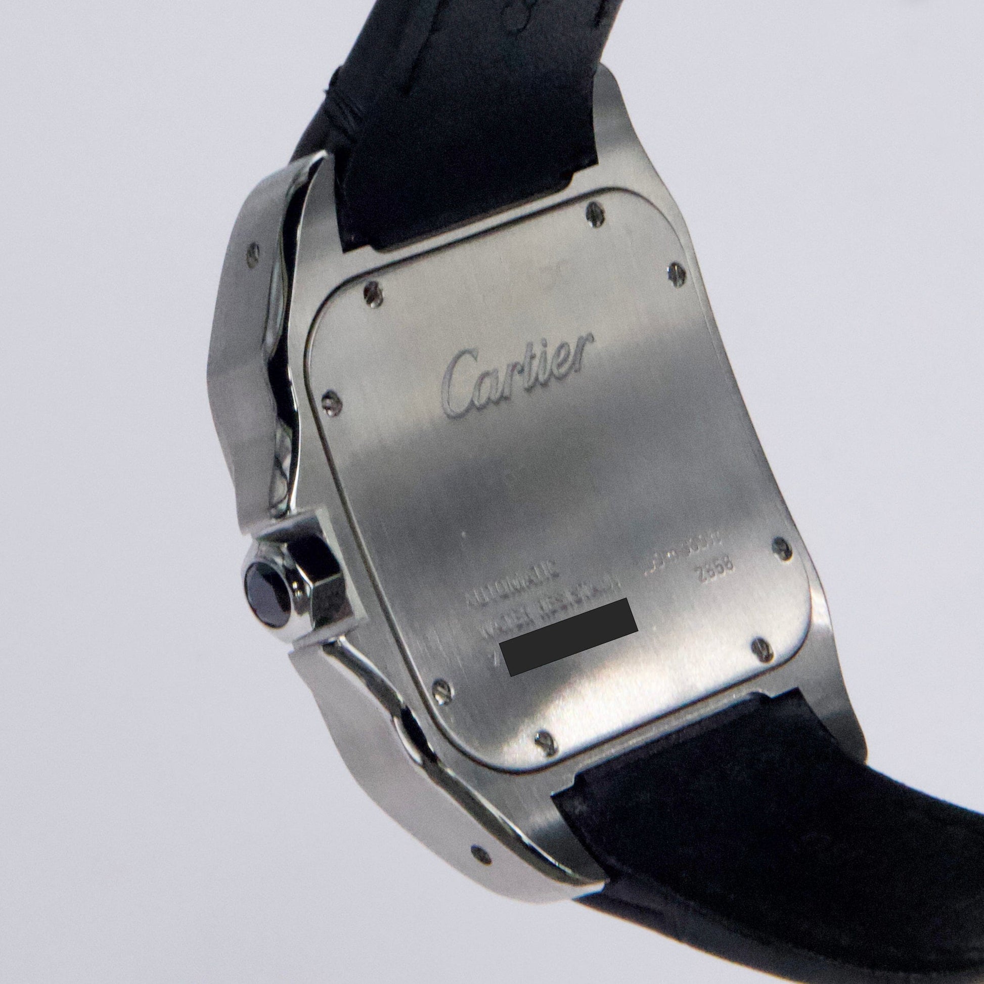 Cartier Santos 100 2656 Stainless Steel Automatic Men’s Watch - Wristwatch