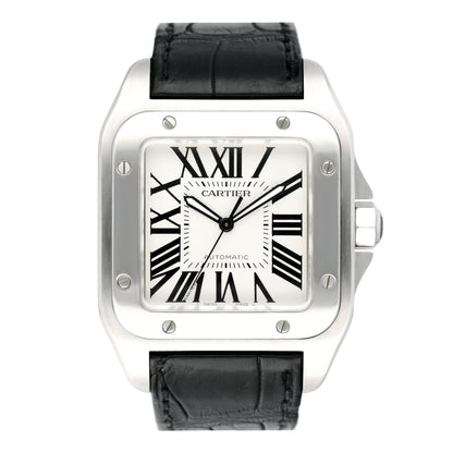 Cartier Santos-100 W20073X8 Stainless Steel Mens Watch