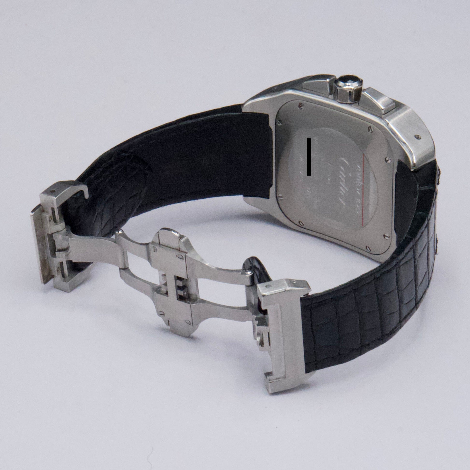 Cartier Santos-100 XL W20090X8 Chronograph Steel Mens Watch - Watches