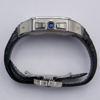Cartier Santos-100 XL W20090X8 Chronograph Steel Mens Watch - Watches