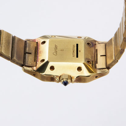 Cartier Santos 82746788 18K Yellow Gold Mens Watch - Wristwatch