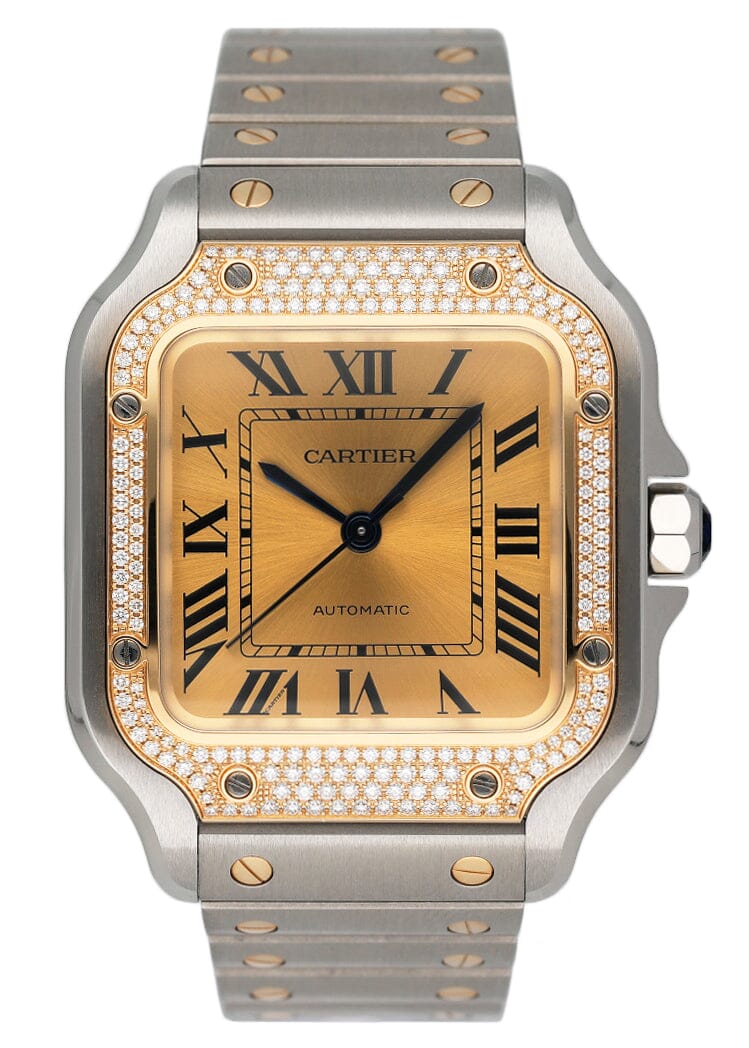 Cartier Santos De Cartier W3SA0007 Midsize Diamond – Phigora