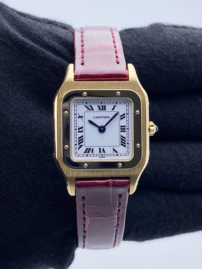 Cartier Santos Dumont W1505556 18K Yellow Gold Ladies Watch - Watches