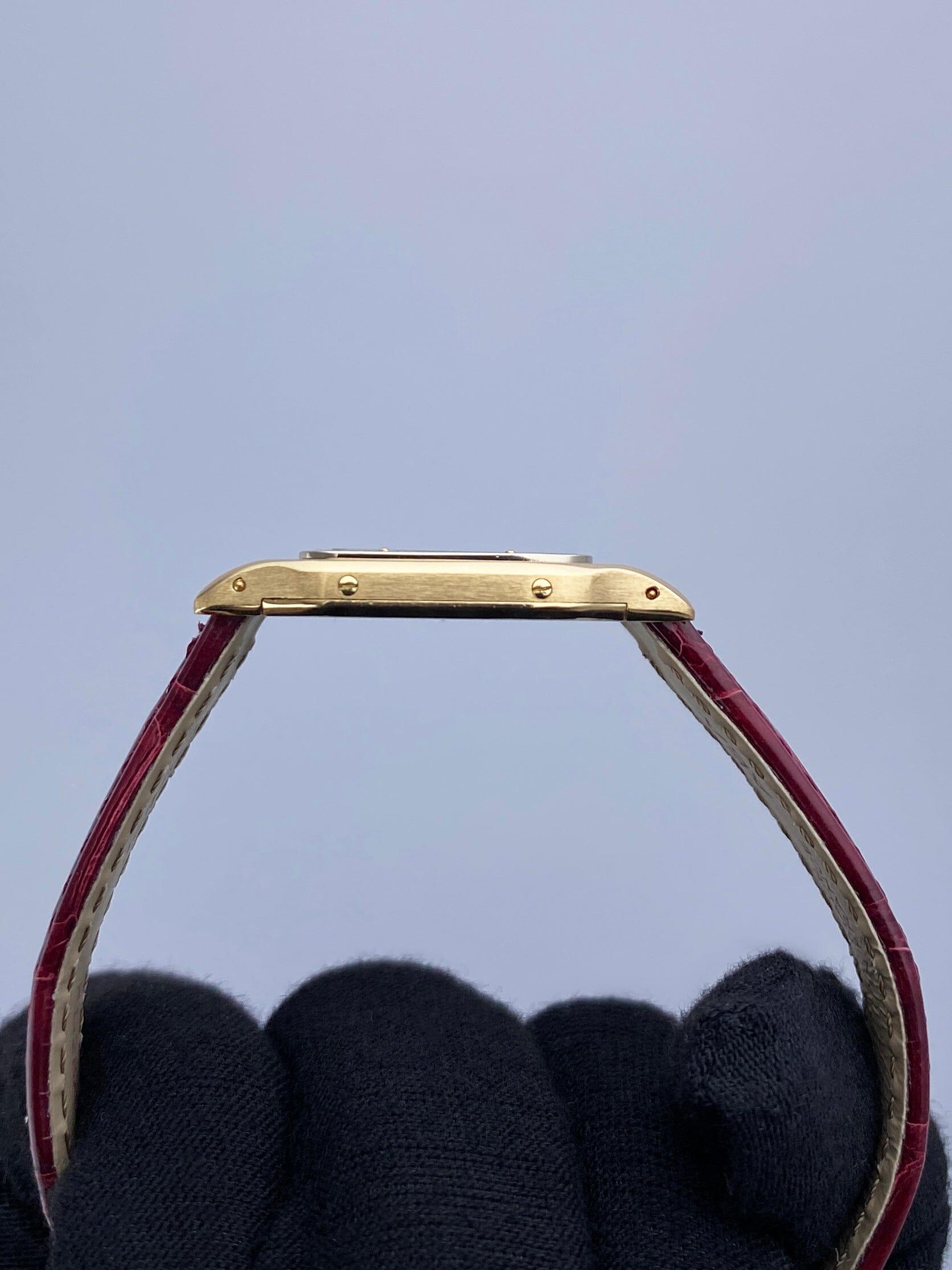 Cartier Santos Dumont W1505556 18K Yellow Gold Ladies Watch - Watches