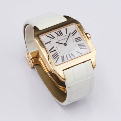 Cartier Santos Dumont W2006951 18K Rose Gold Mens Watch - Watches