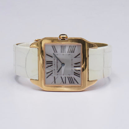 Cartier Santos Dumont W2006951 18K Rose Gold Mens Watch - Watches