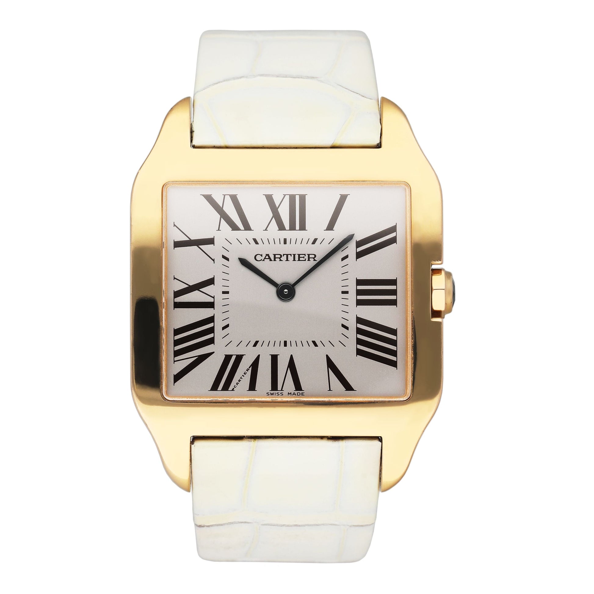 Cartier Santos Dumont W2006951 18K Rose Gold Mens Watch - Watches