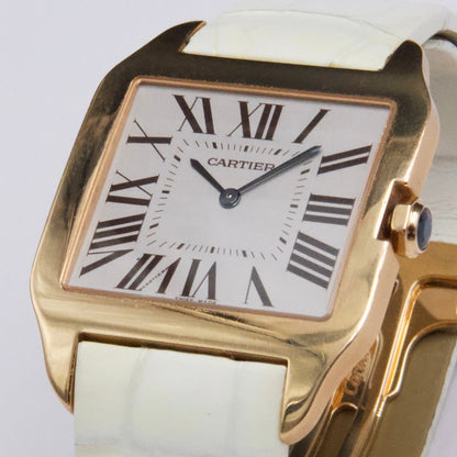 Cartier Santos Dumont W2006951 18K Rose Gold Mens Watch - Watches