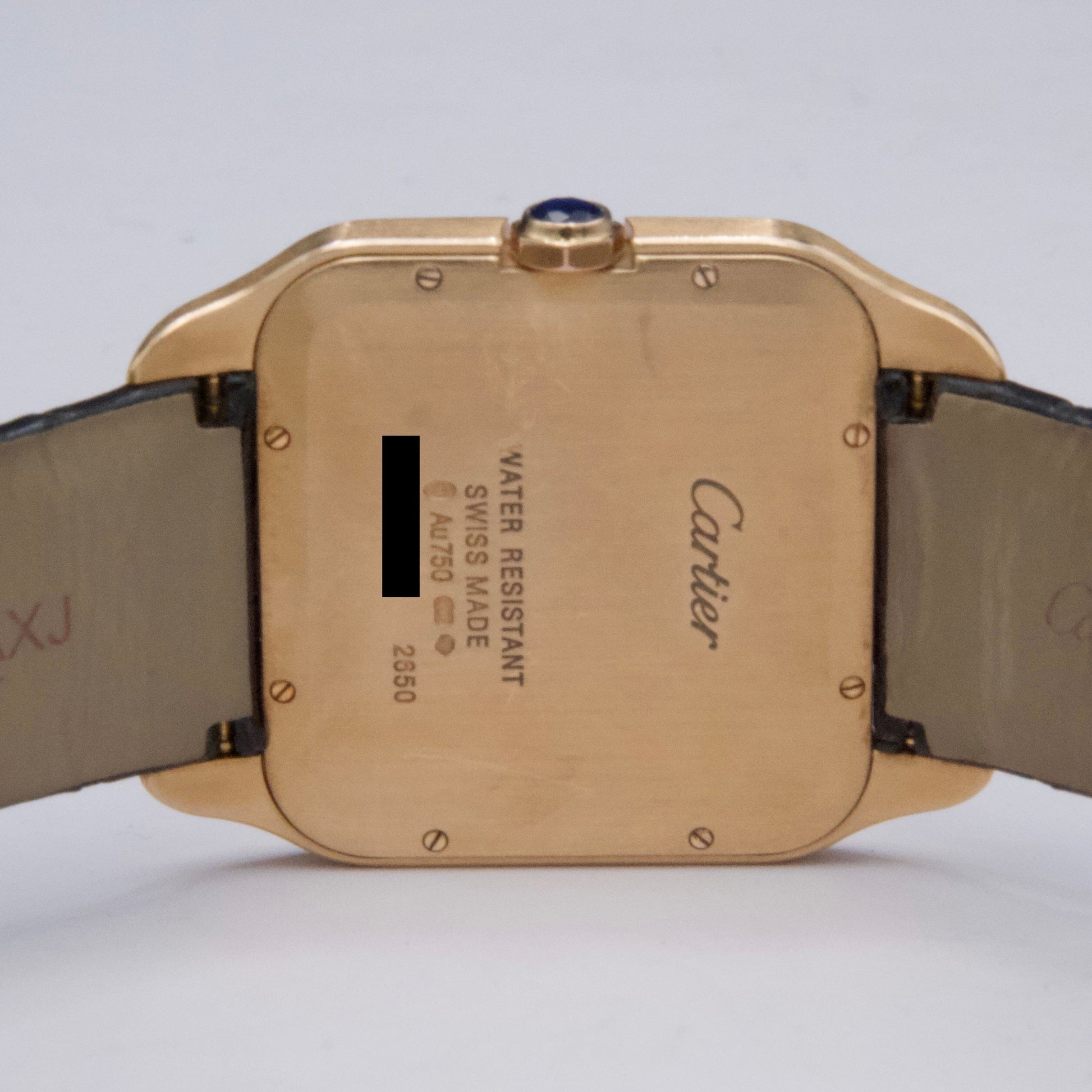 Cartier Santos Dumont W2006951 18K Rose Gold Mens Watch - Watches