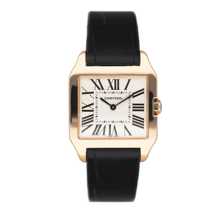 Cartier Santos Dumont W2009251 18K Rose Gold Mens Watch